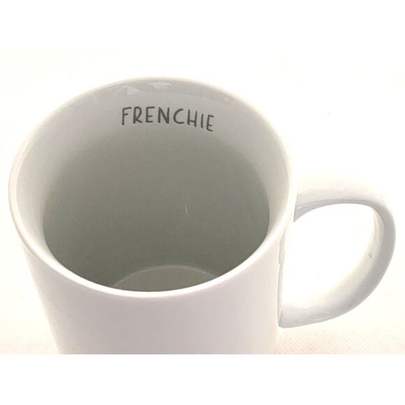 MUG-FRENCHIE-PET SHOP-White-French Bulldog-Holds 12 oz-2 Available - Picture 3 of 9